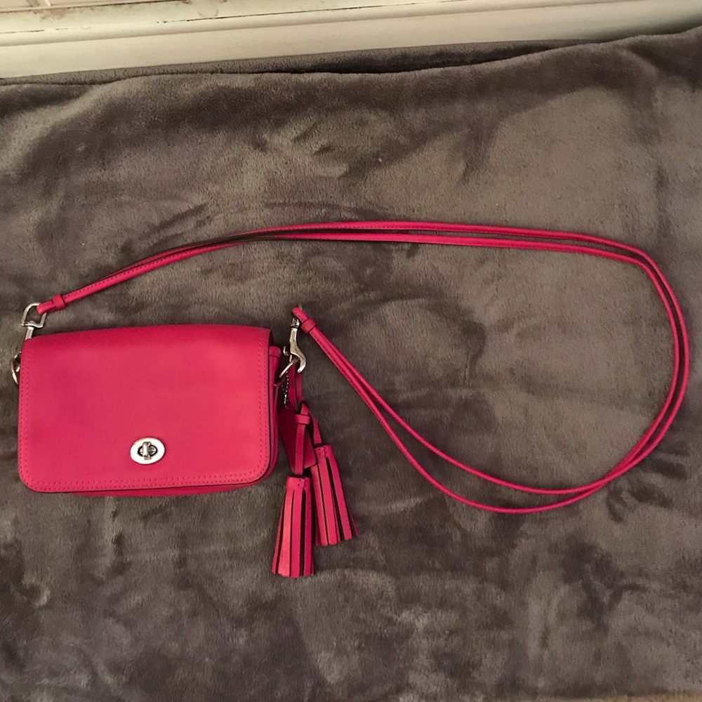 Coach Crossbody With Tassels